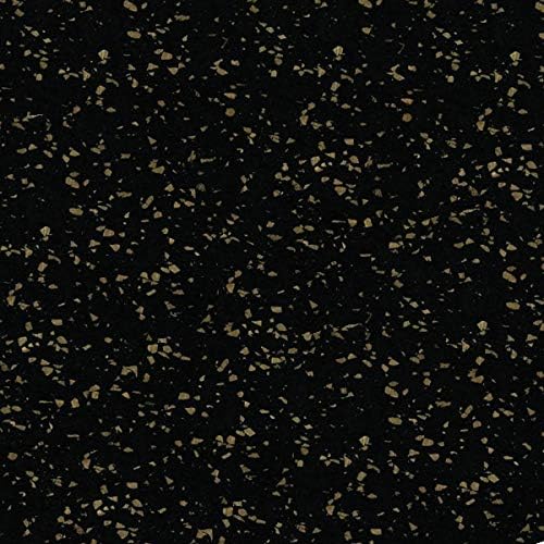 American Floor Mats 1/4in (7mm) Thick 10% Mocha 4' x 8' Heavy Duty Rubber Rolls, Protective Exercise Mats, Home Gym Rubber Flooring