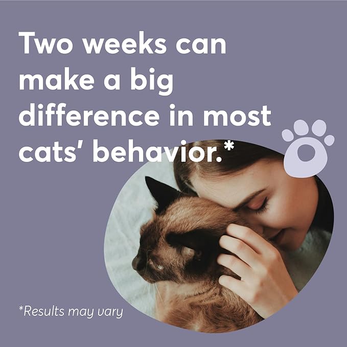 Cat Calming Diffuser Refills – Long-Lasting 30-Day Formula with Pheromones for Stress Relief, Relaxation, and Anxiety Reduction in Cats Easy to Use – (1 Refill)