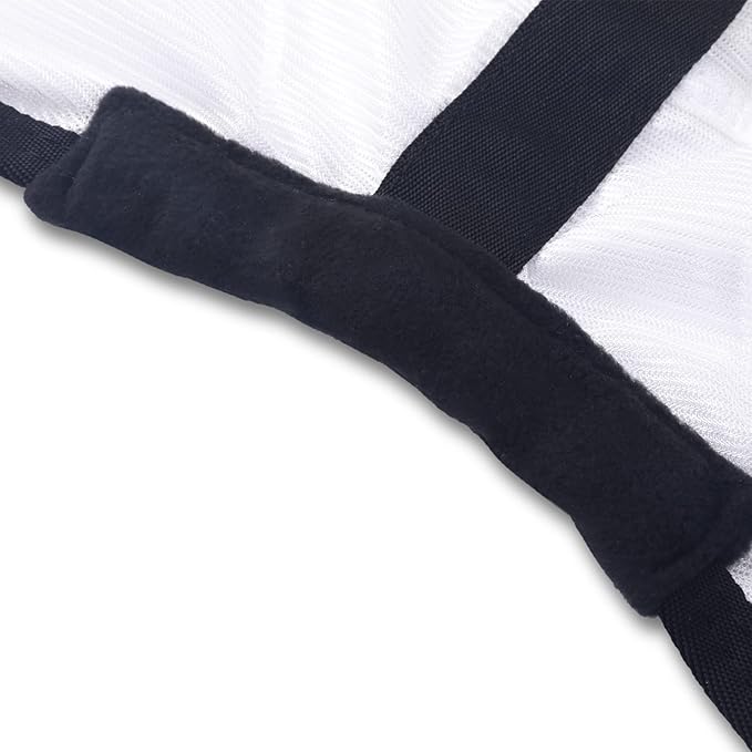 Comfy Mesh Horse Fly Sheet Equine Summer Sheets Stand Neck White 69