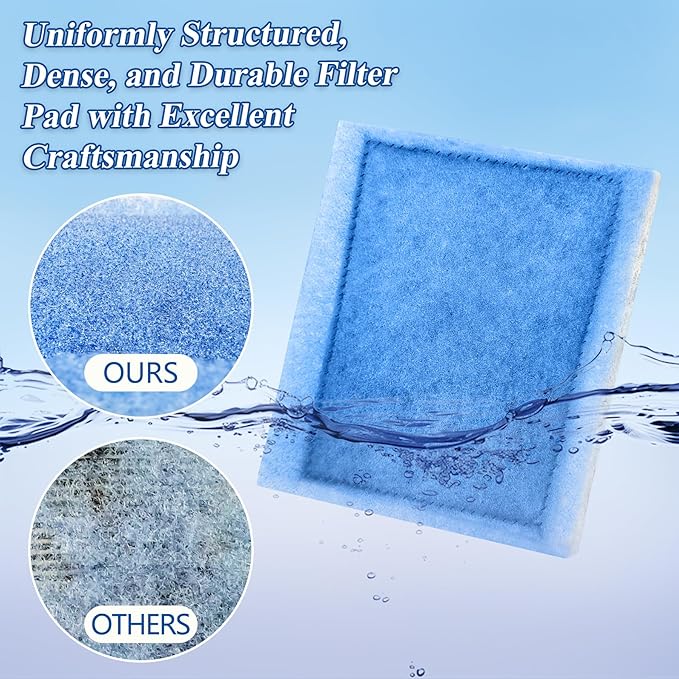 Aquarium Filter Cartridge for Fish Tank: 30-Pack for Rite-Size C & EZ-Change #3 Replacement Cartridge Compatible with Marineland Penguin PRO 275/375 & Original 200/350 & Aqua-Tech Filter 20-40/30-60