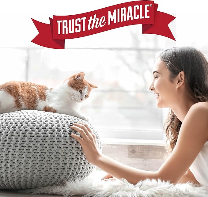 Nature’s Miracle Premium Clumping Corn Cob Litter, 10 Pounds, Made With Real Corn Cob For Fast-Clumping Litter For Multi-Cat Households