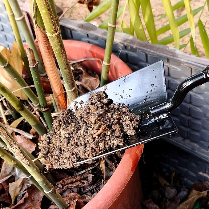 Gardening Tools β 3-in-1 Premium Garden Tool Set,Heavy Duty Pruning Shear, Trowel and Transplanter,Rust-Proof Hand Tool Set, Ideal Gardening Gifts for All (Black)