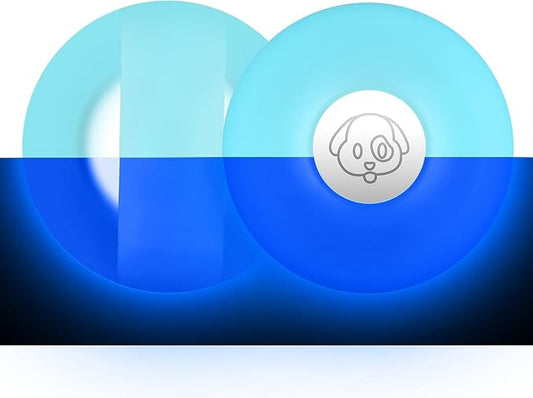 Airtag Holder for Dog Collar, Cibaabo Silicone Air Tag Case Cover Compatible with Apple Airtags for 0.8-1.2inch Cat Pet Collar Harness Loop