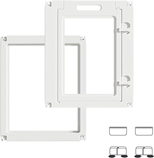 Clear Acrylic Dog Playpen Indoor, Easy Assemble Clear Pen for Pet Puppy Pig, 【𝐅𝐑𝐄𝐄 𝐓 𝐭𝐲𝐩𝐞 𝐩𝐢𝐞𝐜𝐞-𝐂𝐮𝐬𝐭𝐨𝐦𝐞𝐫 𝐬𝐞𝐫𝐯𝐢𝐜𝐞】 Sturdy & Easy Cleaning Dog Fence (23.6" H, Door+Panel)