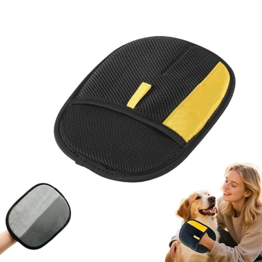 Pet Hair Remover Gloves, 2025 Upgraded Pet Grooming Gloves Hair Remover Electrostatic, Premium Efficient Hands on for Dogs, Cats & Horses (1PCS)