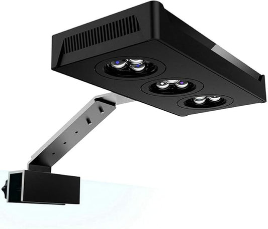 Aquarium Light –3rd Generation A029 Aquarium LED Light 30 Watts Saltwater Light with Touch Control, 5W LED Chips for Coral Reef Nano Fish Tank Marine Tanks with Timer & Screen (A029)