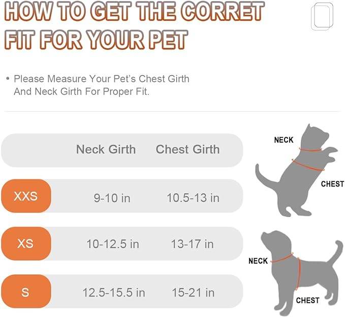 Dog Harness Step in Dog Vest Harness, Reflective Adjustable Puppy No Pull Harness Breathable Soft for Small and Medium Dogs Cats, Grey, S