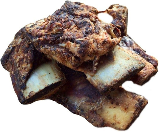K9 Connoisseur Single Ingredient Dog Bones Made in USA for Small Breed Dogs All Natural Meaty Beef Chew Treat Bone Best for Puppies Up to 15 Pounds (1 Pk of 5 Ribblets)