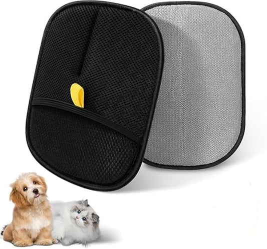 Pet Hair Removal Glove for Dogs & Cats, Newly Upgraded Reusable Electrostatic Pet Hair Gloves, Pet Hair Remover Tool for Clothing, Couch, Carpet, Car Seat(1pcs)
