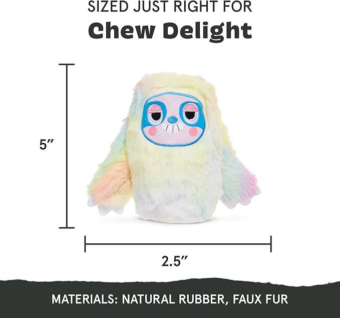 Barkbox Grateful Ted Dog Toy for Medium Dogs – Strawberry-Scented Rip & Reveal Toy for Determined Chewers and Interactive Playtime