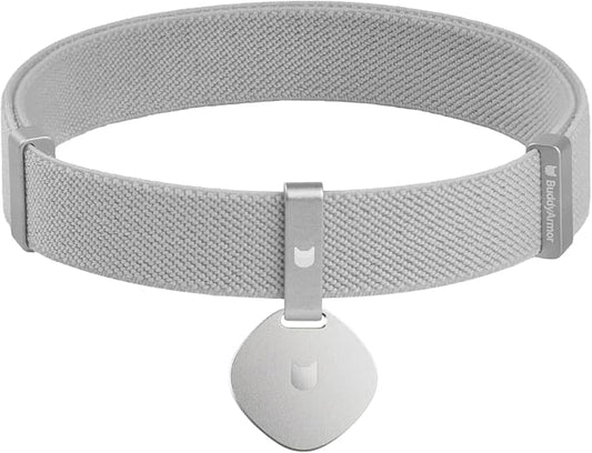Safety Cat Collar and ID Tag Set - Elastic Quick Release Non Breakaway Personalized Anodized Aluminum Engraved Pet Name Tag, Lightweight for Kitten Small Large Cats