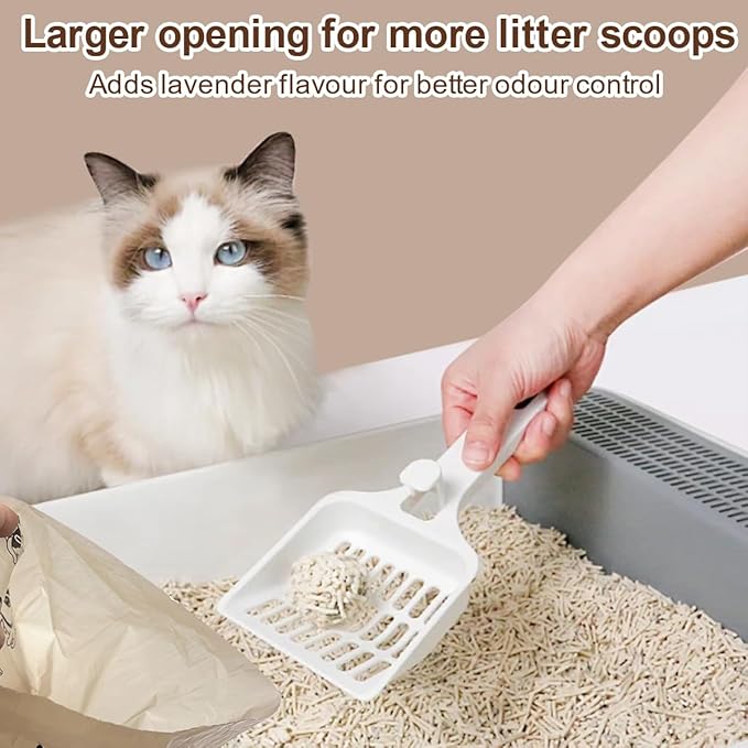 Coffee Dog Poo Bags Coffee scent - 270 Large Biodegradable Poop Bags, Extra Thicken Strong Corn Starch Blended Compostable Leak Proof Poop Waste Bag for Dogs