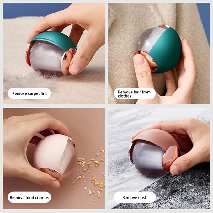 Washable Reusable Gel Lint Roller for Pet Hair, Tecogue Portable Dog Cat Pet Hair Remover for Clothes, Laundries, Sticky Cleaner, Dust Fuzz Fur for Travel Household (White-2pcs)