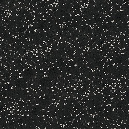 American Floor Mats 1/4in (7mm) Thick 10% Grey 4' x 9' Heavy Duty Rubber Rolls, Protective Exercise Mats, Home Gym Rubber Flooring