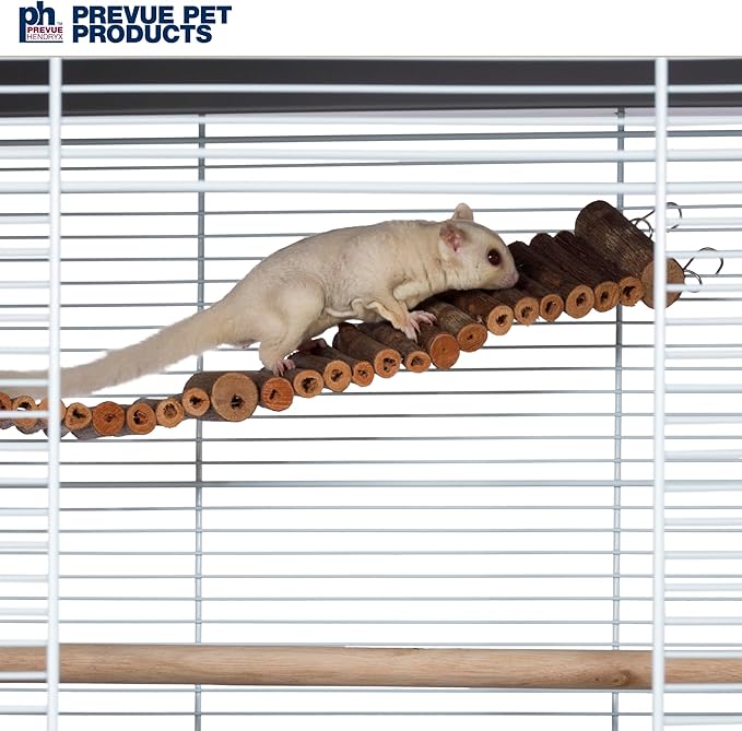 Prevue Pet Toy NAT Wonder Walk Bird Ladder, Large (62809),Brown