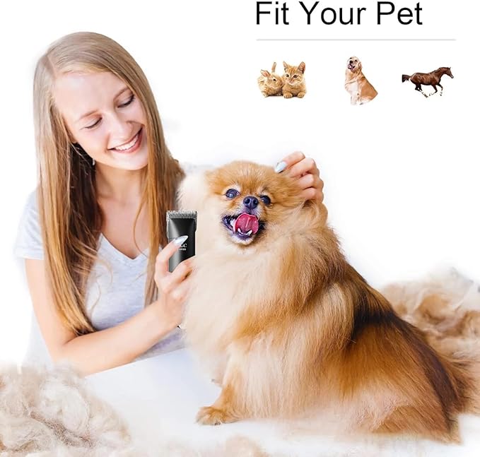 2PCS 30W Wide Blades for Dog Grooming Blades Compatible with Andis,Oster A5,Wahl km10 Dog Clippers,Size-#30W, 1/50 Inch Cut Length (0.5mm) (2pcs #30W)