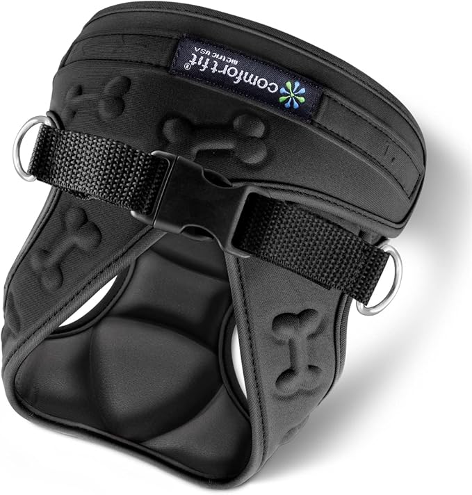 Comfort Fit No Pull Dog Harness for Medium Small Large Dogs Step-in Dog Vest Harness with Adjustable Buckle All Weather Comfortable Soft Padded Easy Control Handle Ideal for Walking Running Training