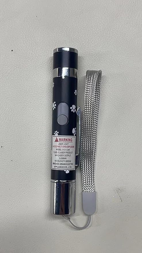 Cat Toys, 2 Pieces, USB Rechargeable Interactive Cat Mouse Toys, 3 Light Modes & 5 Adjustable Patterns, Portable Kitten Toy for Indoor Cats & Dogs, Training & Exercise Fun