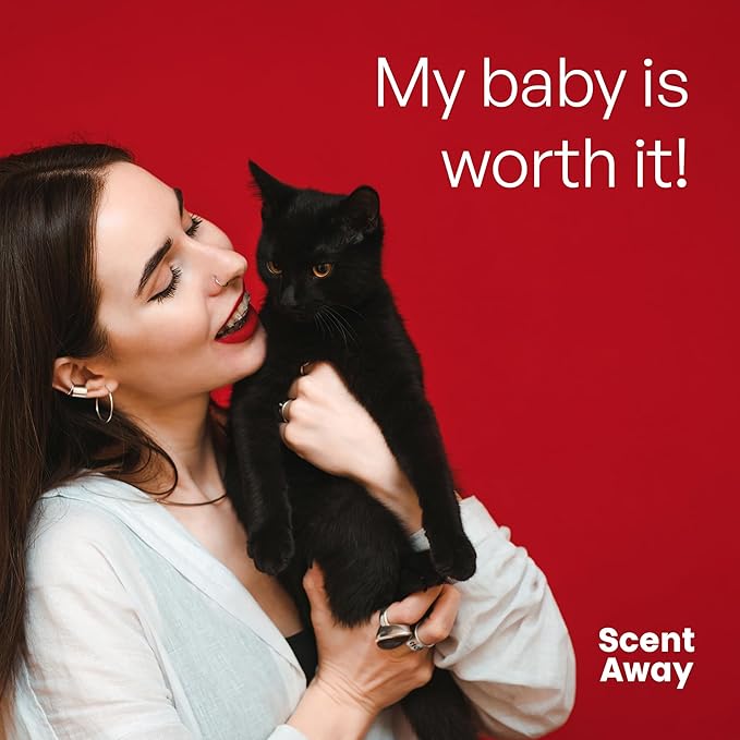 Cat Litter Deodorizer | Litter Box Odor Eliminator | Fragrance-Free with Active Carbon | Eliminates Cat Odors and Smells to Keep Your Home Fresh and Clean (Pack of 1)