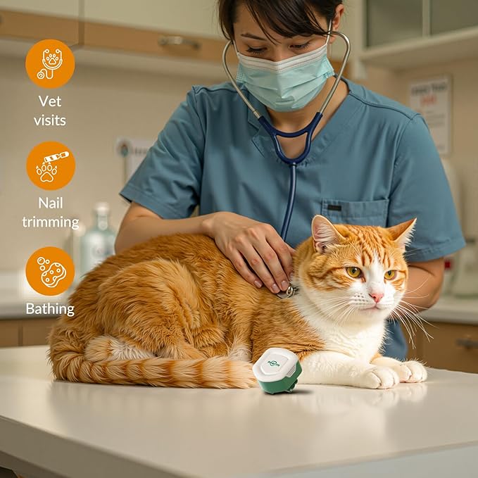 Cat Calming Diffuser for Travel – Pheromone Diffuser for Cats & Kittens to Reduce Anxiety and Stress-Related Behaviors, No Electricity Needed, Long-Lasting Enhanced Calming Aid (2 Pack)