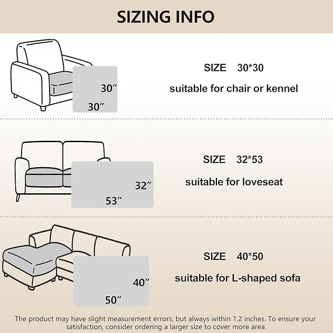 gogobunny 100% Double-Sided Waterproof Dog Bed Cover Pet Blanket Sofa Couch Furniture Protector for Puppy Large Dog Cat, Reversible (32x53 Inch (Pack of 1), Dark Chocolate/Light Chocolate)