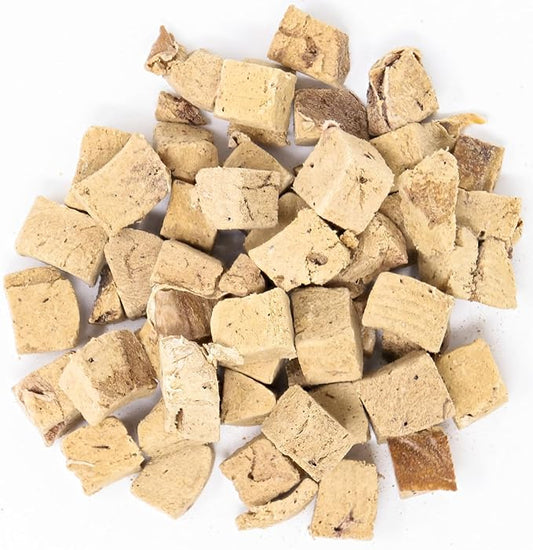 hotspot pets Freeze Dried Bison Liver Treats for Cats & Dogs - 1 Pound Big Bag,Made in USA, Single Ingredient All Natural, Grain-Free Bison Liver - Perfect for Training, Topper or Snack