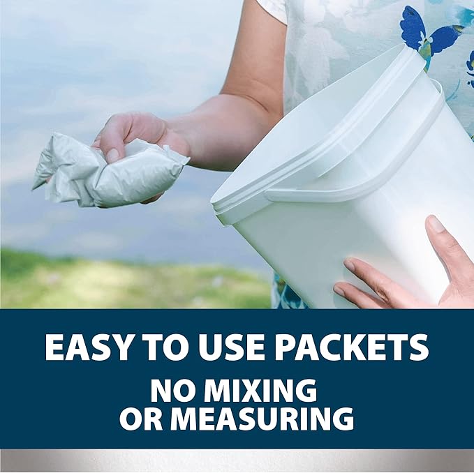 Airmax PondClear Packets, Beneficial Bacteria & Enzyme Clarifier Treatment with Ecoboost PRx, Clear & Clean Pond & Lake Water, Safe for Fish, 96 Count