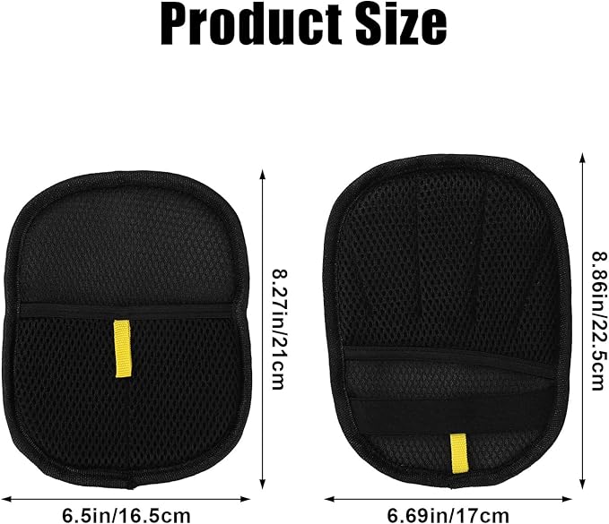 2pcs Pet Hair Removal Gloves, 2 Style Reusable Pet Hair Static Remover Mitt Glove for Cat Dog Sofa Furniture Carpet Curtain Bed Sheet Clothes Car Seat Cleaning Tool (Regular & Five Finger Style)