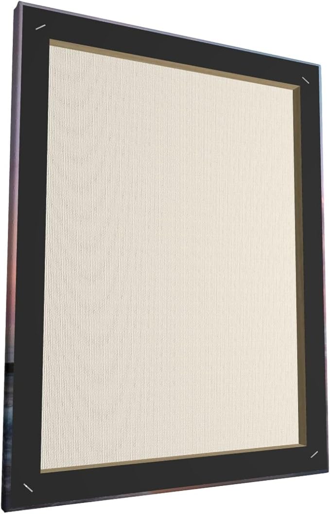 Beach Sunset Wall Art Ocean Coastal Scenery Wall Decor Seascape Picture Canvas Landscape Painting Print Framed Artwork Decorations for Living Room Office Bedroom Kitchen 12"x16"