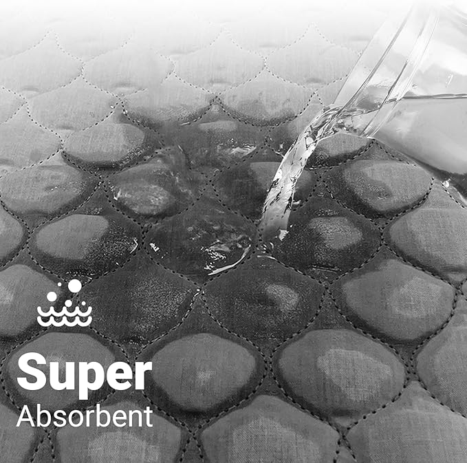 Conkote 2 Pack Washable Dog Pads 30" x 32", Reusable Pee Pads Waterproof Pet Puppy Playpen Pads Dog Mats with Non-Slip Bottom for Pet Training, Incontinence, Whelping, Playpen, Potty