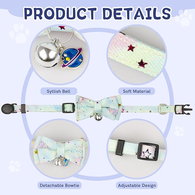 Cat Cone Collar Soft, Adjustable Protective Cats Neck Recovery Cones After Surgery