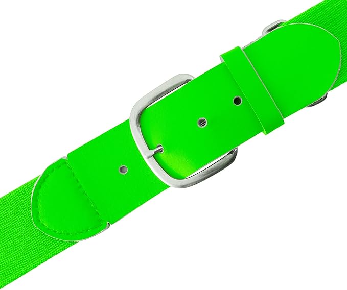 Champion Sports Baseball/Softball Uniform Belt, Comfort Stretch Fit Durable Syntex Tab - Youth & Adult Sizes, Multiple Colors