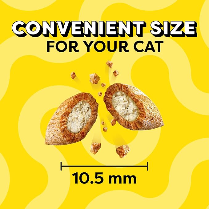 Temptations MixUps Backyard Cookout Flavor Crunchy and Soft Cat Treats, 6.3 oz. Pouch (Pack of 10)