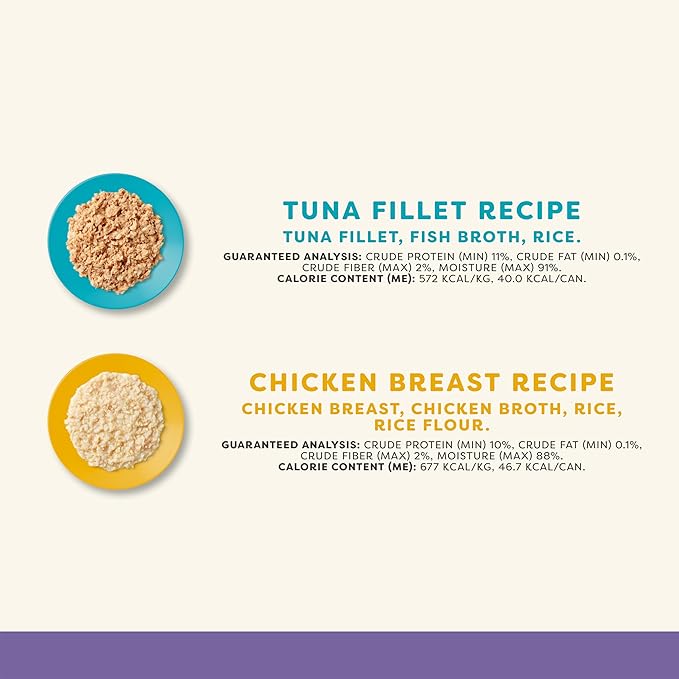 Applaws Natural Wet Kitten Food in Broth, Limited Ingredient, No Additives, Kitten Food Variety Pack in Broth (6 x 2.47oz Cans)