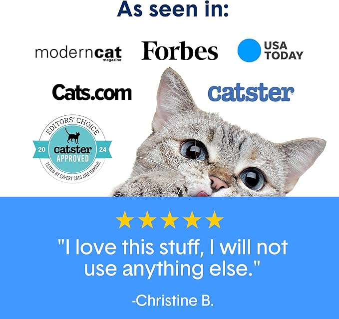 Boxie® Probiotic Cat Litter 40 Day Natural Odor Control, 40lb Clumping Kitty Litter (Clay)