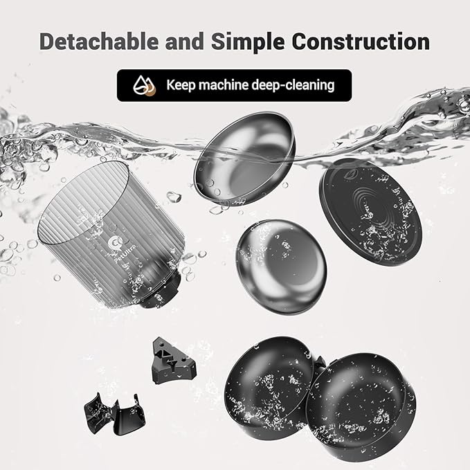 Automatic Cat Feeder for 2 Cats - 16 Cups/4L Timed Auto Pet Feeder with Portion Control (1-6 Meals), Dual Power& Easy to Clean for Indoor Cats & Small Dogs