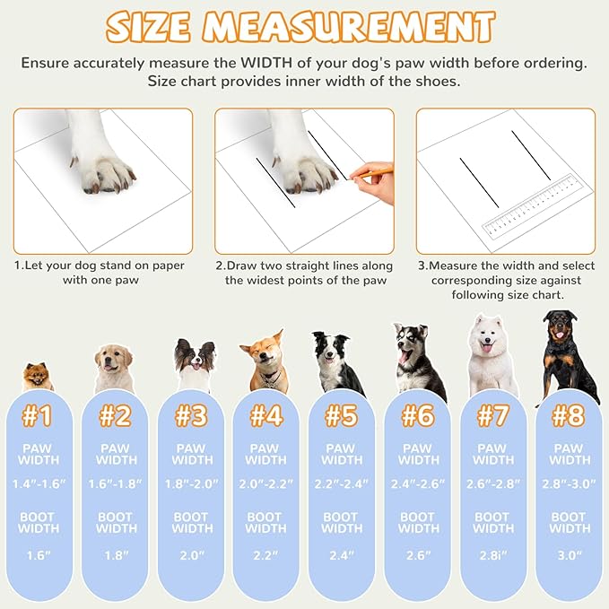 Dog Shoes for Large Small Medium Dogs, Dog Snow Boots Winter, Dog Booties and Paw Protectors to Prevent Licking, Anti-Slip Dog Shoes with Reflective for Hot Pavement,Hardwood Floors, Hiking (Size 4)