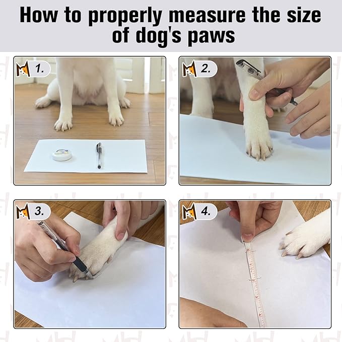 BEAUTYZOO Anti-Slip Dog Socks with Grips Traction Control for Small Medium Large Dogs, Non Skid Indoor Double Side Pet Paw Protector for Hardwood Floor Wear (Moon and Star, XL)