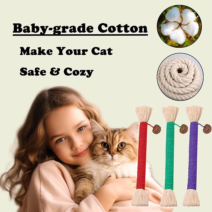 Cat Toys 21Pack Silvervine Chew Stick Kitten Treat Catnip Toy Kitty Natural Stuff Catnip for Cleaning Teeth Indoor Dental Snack Interactive