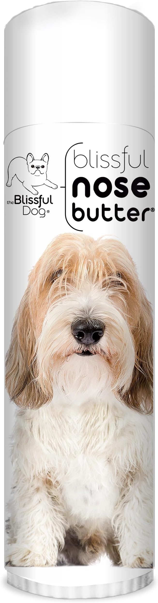 The Blissful Dog Petit Basset Griffon Unscented Nose Butter - Dog Nose Butter, 0.50 Ounce