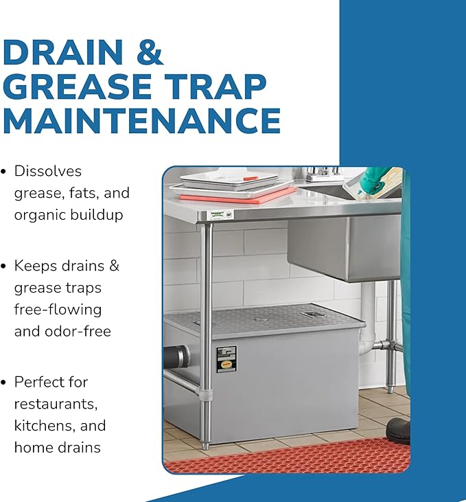 BIRD BARRIER Product Image Dissolve-It Enzyme Cleaner Concentrate |1 Quart Ready to use | Bird Dropping Remover, Pet Urine & Odor Eliminator for Carpets, Hardwood Floors, Drains & Grease Traps