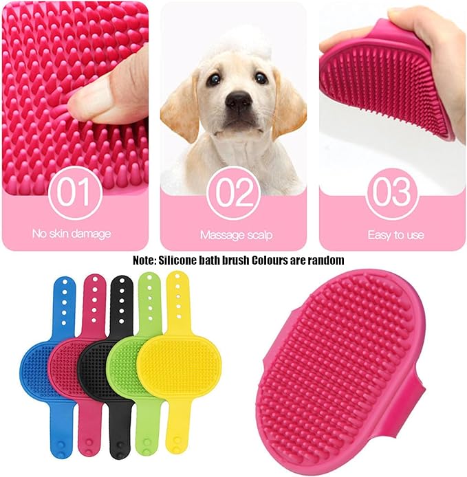 Adjustable Multifunctional Anti-Bite Shower net Bag，Cat Grooming Mesh Bag, Cat Bathing Bag，Cat Bath Brush and Cat Nail Clipper