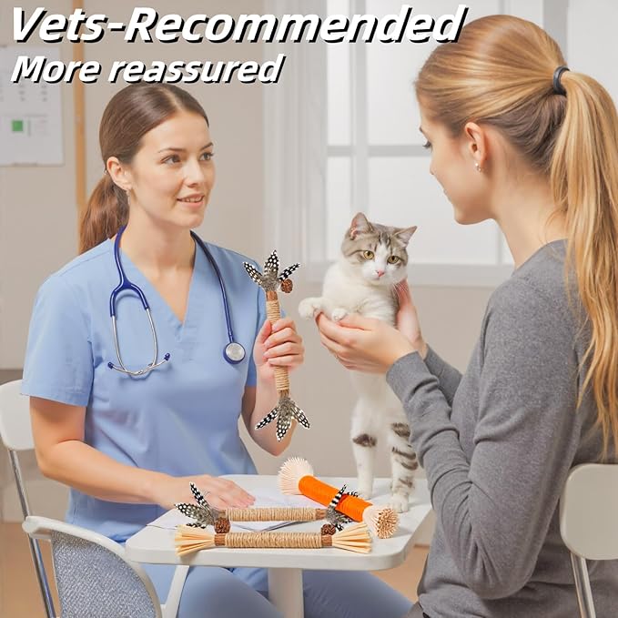 Cat Toys 3Pack Silvervine Chew Stick Kitten Treat Catnip Toy Kitty Natural Stuff Catnip for Cleaning Teeth Indoor Dental Snack Interactive