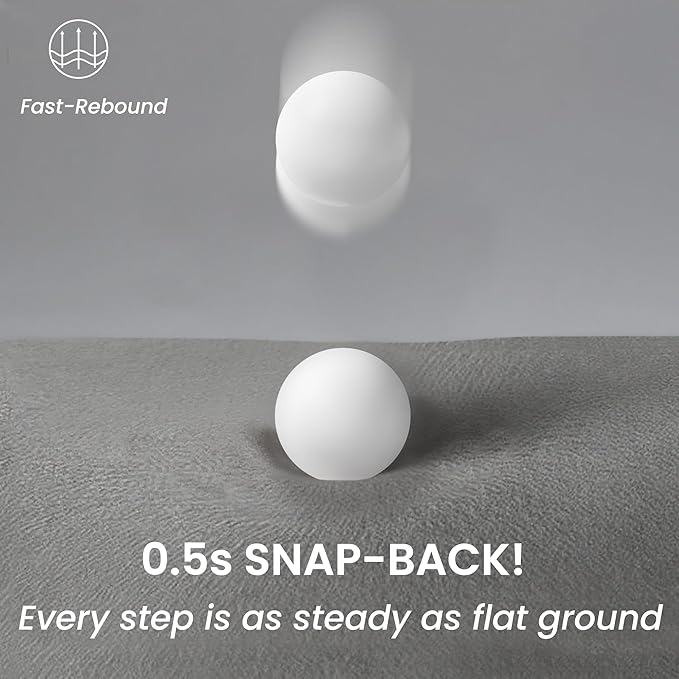 GoGoBunny Ramp Dog Stairs for Couch Sofa and Chair 15.7" H, 3-Step Pet Steps for Small Dogs and Cats, Non-Slip Waterproof Fabric Cover, Stable and Balanced Indoor Step, Pets Friendly, Beige