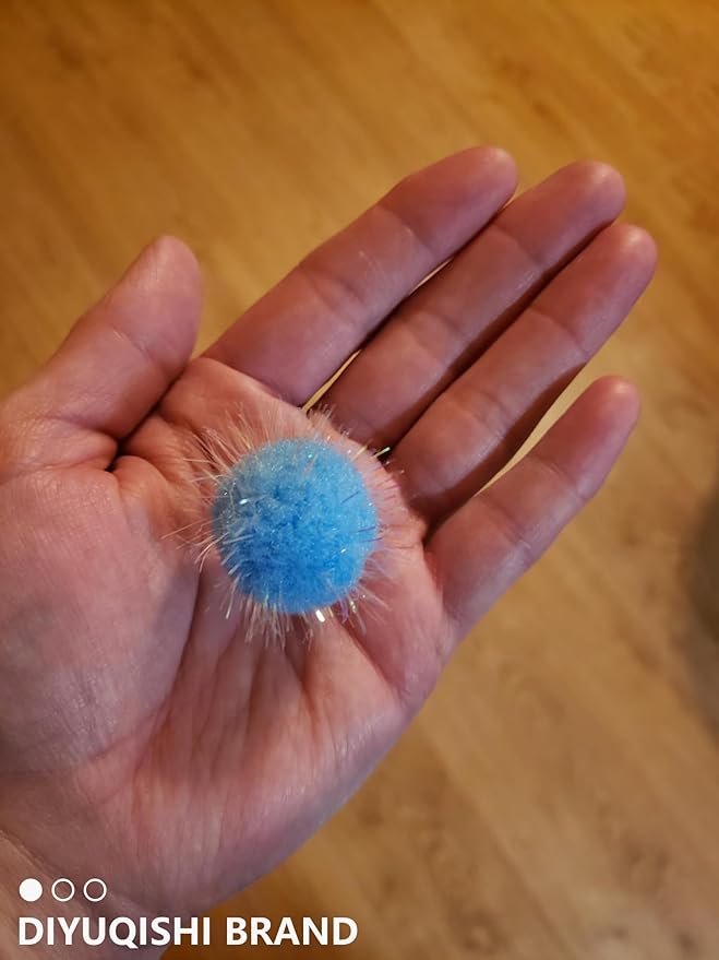 50-Pack Soft Cat Toy Balls – Fun Playtime & Exercise for All Cats (1.5 inch, Cat Toys Mega Set)