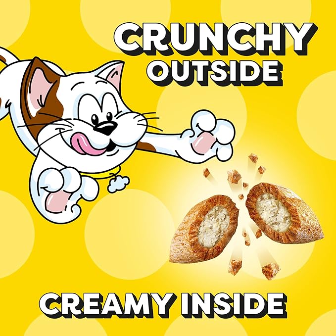Temptations Classic Crunchy and Soft Cat Treats, Seafood Medley Flavor, 6.3 oz. Pouch (Pack of 10)