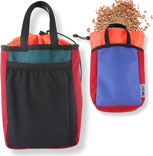 Portable Travel Litter Bag, No Mess, Small & Collapsible Bag to Carry Litter, Leak Proof Kit for Cat Litter, Essentials for Traveling with Cats, Travel Litter Box for Car, Plane with Cat