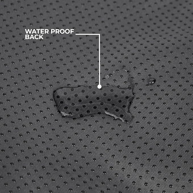 Best Pet Supplies Round Dog Bed with Reversible Pillow, Luxuriously Soft Machine Washable Dog Bed for Small and Medium Breeds - Dark Gray 26" x 22" x H:6.4"