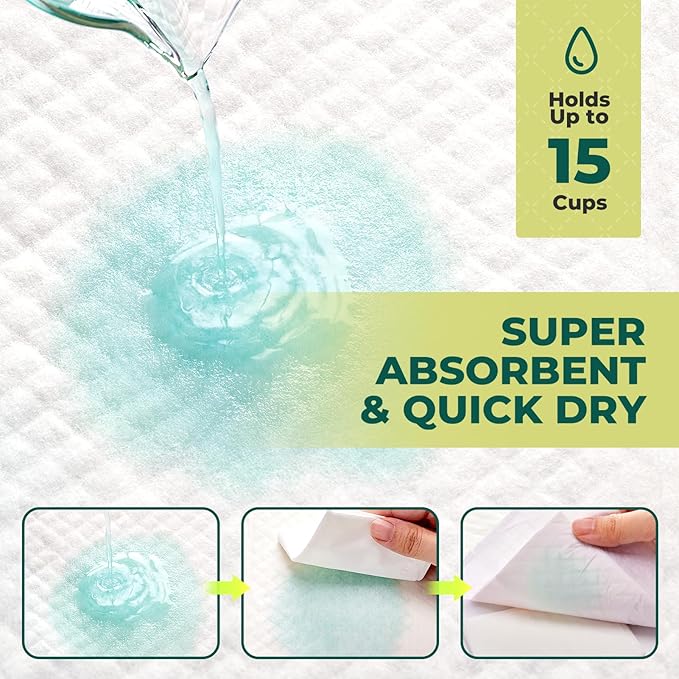 Cat Pads Refills for Tidy Cats Breeze Litter System - Super Absorbent 6-Layer Pads for Odor Control Unscented - 16.9" x 11.4" - Pack of 20 Litter Box Replacement Pads