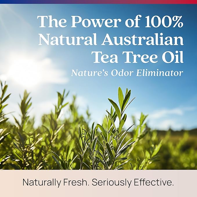 Azuna All-Natural Odor Remover Gel Refill Pouch | Air Purifier with Tea Tree Oil | Plant-Based & Long Lasting | For Pet Odors, Smoke & Strong Odors | Smell of Victory | 24 oz.